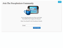 Tablet Screenshot of free4seniors.com